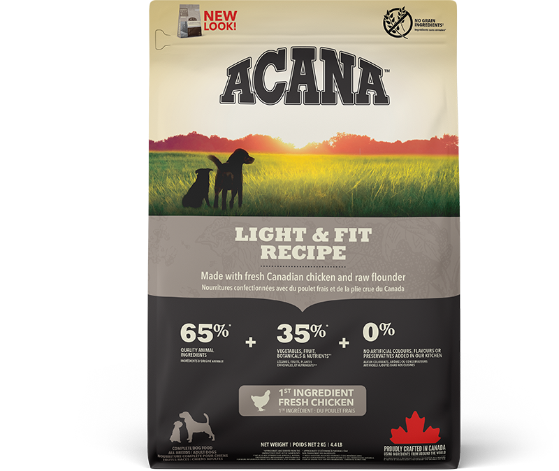 Acana Heritage Light & Fit 2kg.