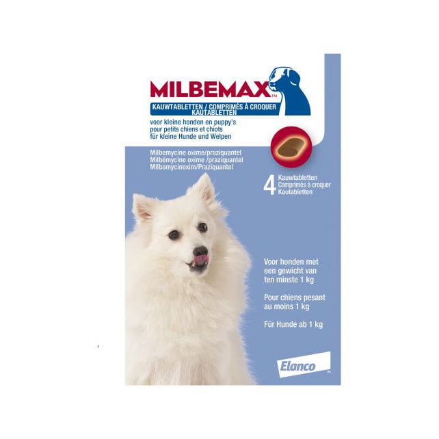 Milbemax Kauwtablet Kleine Hond/Puppy