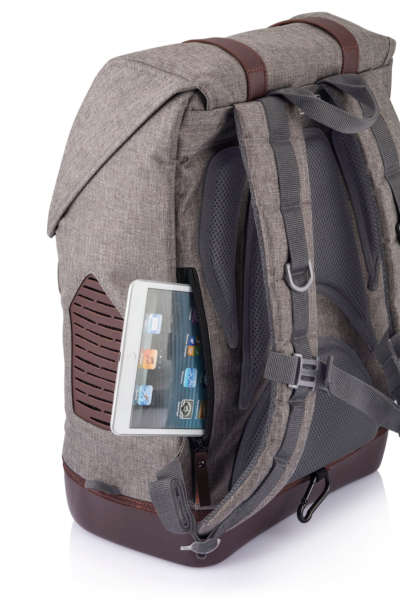 Kurgo Rucksack, Heather Grey 