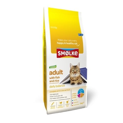 Smolke Cat Adult Fish and Rice 10kg.